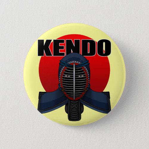 Kendo men1 pinback button