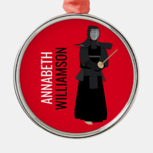 Kendo Metal Ornament