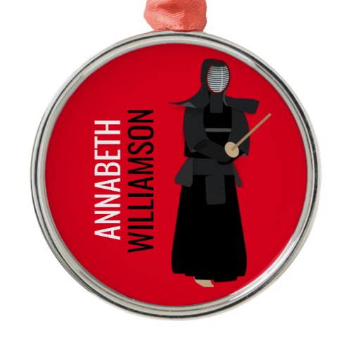 Kendo Metal Ornament