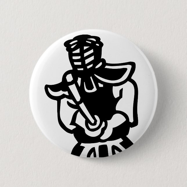 kendo pinback button (Front)