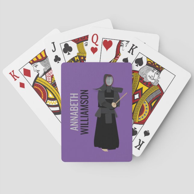 Kendo Poker Cards (Back)