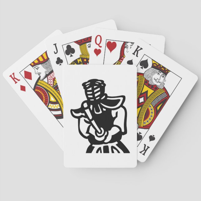 kendo poker cards (Back)