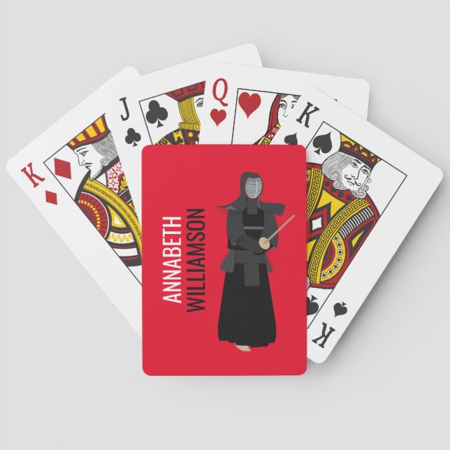 Kendo Poker Cards (Back)