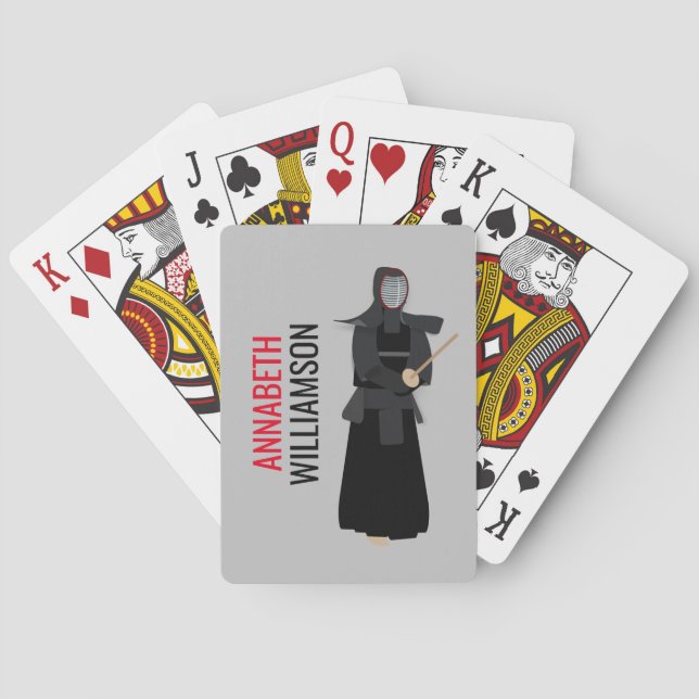 Kendo Poker Cards (Back)
