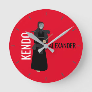 Kendo Round Clock