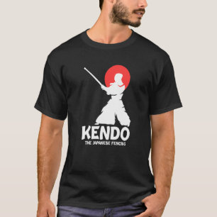 Kendo The Japanese Fencing Swordfighter Martial Sh T-Shirt