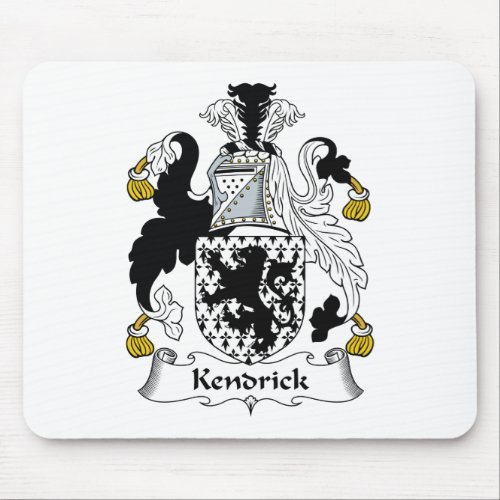 Kendrick Family Crest Mouse Pad