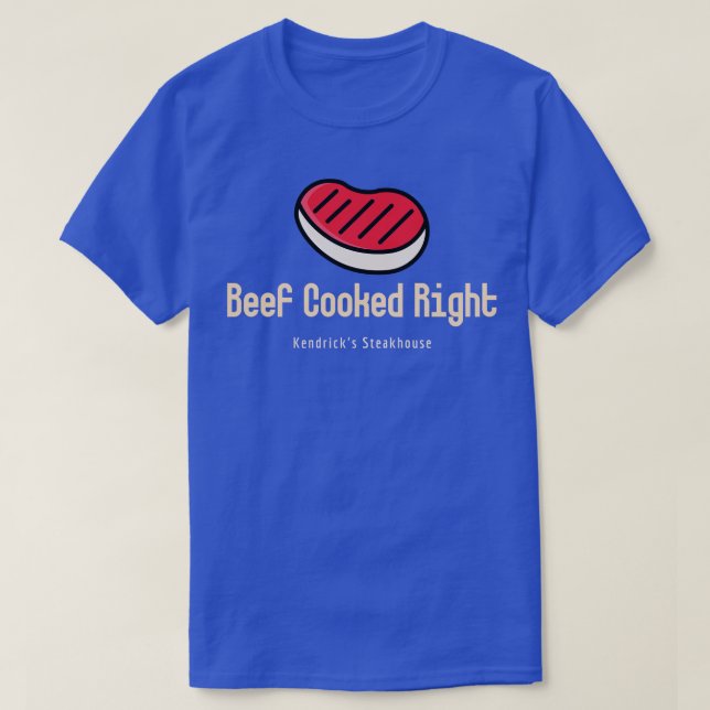 Kendricks Steakhouse TShirt (Design Front)