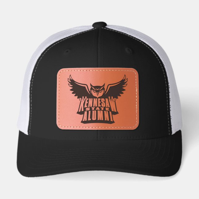 Kenesaw State Alumni Leather Patch Hat (Front)