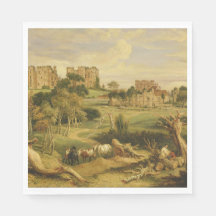 Kenilworth Castle in Warwickshire (by James Ward)