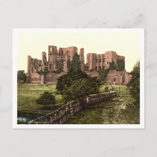 Kenilworth Castle Warwickshire England Postcard