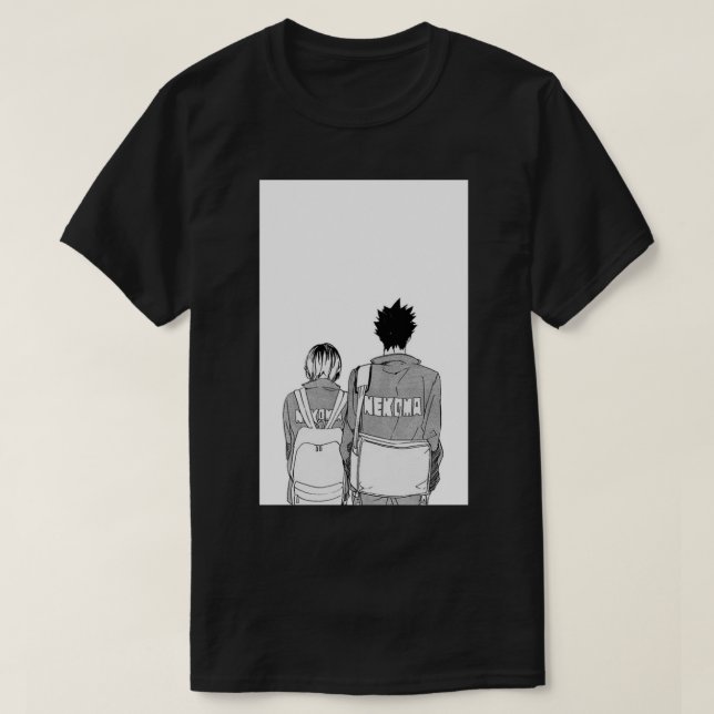 Kenma and Kuroo T-Shirt (Design Front)