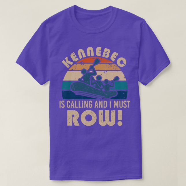 Kennebec rafting  T-Shirt (Design Front)