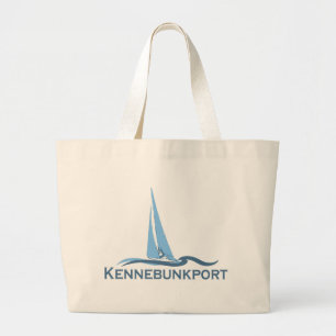 Kennebunkport. Large Tote Bag