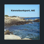 Kennebunkport, Maine Magnet<br><div class="desc">Beautiful rocky coast of Kennebunkport,  Maine</div>