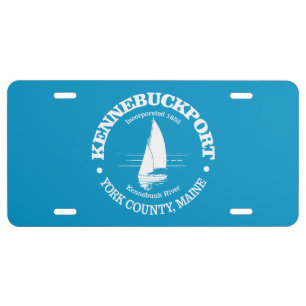 Kennebunkport (sailboat) license plate