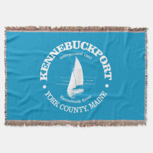 Kennebunkport (sailboat) throw blanket