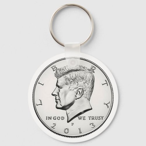 KENNED HALF DOLLAR 2013 KEYCHAIN