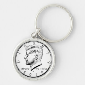 KENNED HALF DOLLAR KEYCHAIN