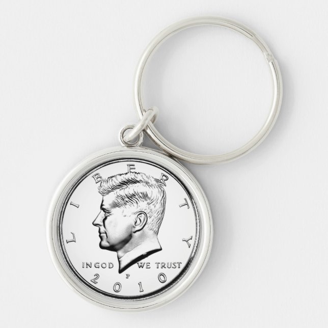 KENNED HALF DOLLAR KEYCHAIN (Front)
