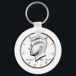 KENNED HALF DOLLAR KEYCHAIN<br><div class="desc">REPLICA</div>