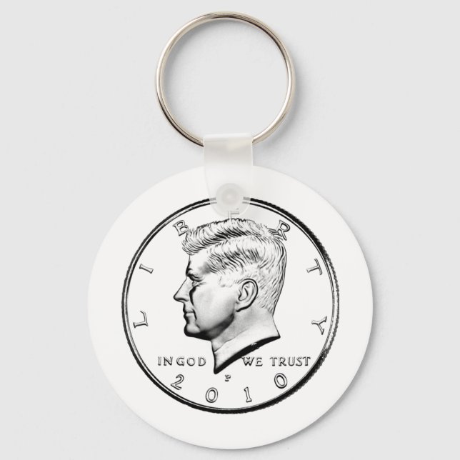 KENNED HALF DOLLAR KEYCHAIN (Front)