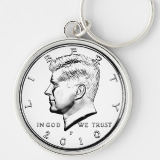 KENNED HALF DOLLAR KEYCHAIN