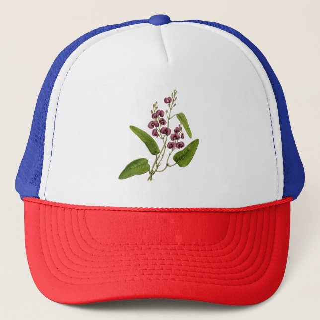 Kennedia Flower Trucker Hat (Front)