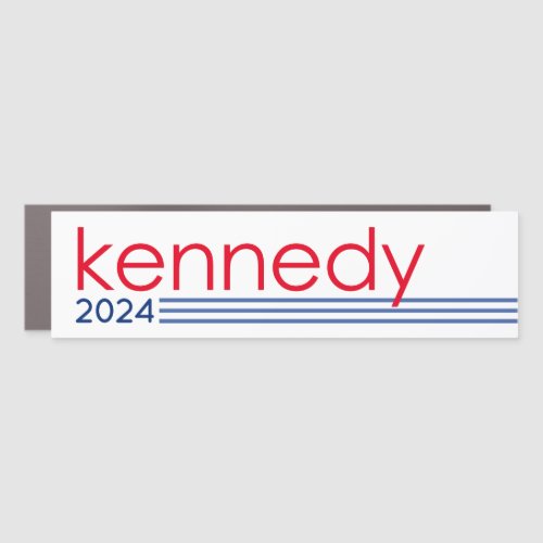 Kennedy 2024 Heal the Divide _ red blue Car Magnet