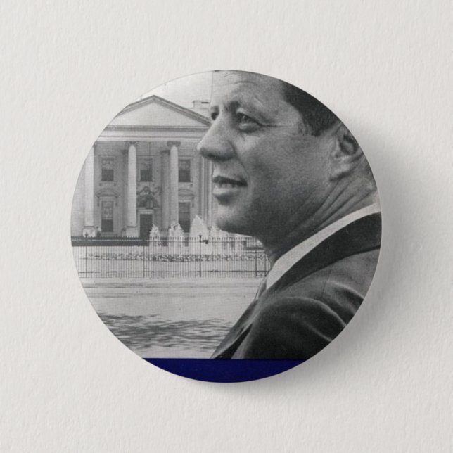Kennedy - A Time For Greatness Button (Front)