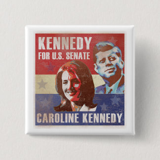 Kennedy Begins Campaign For Senate Button