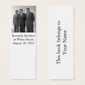 Kennedy Brothers, John, Ted, Robert (Front & Back)