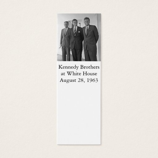 Customizable Kennedy Brothers, John, Ted, Robert Business Cards