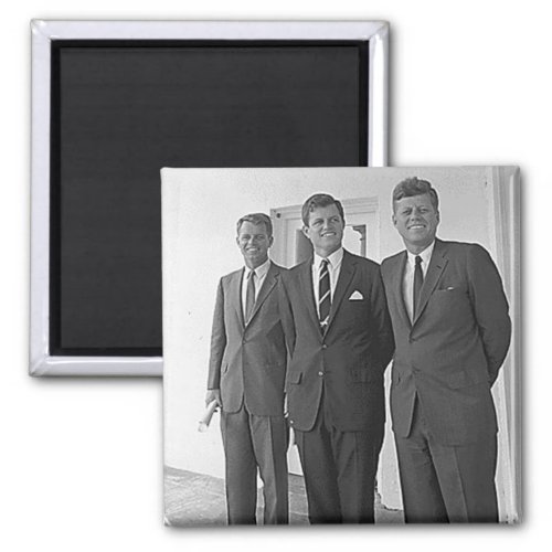 Kennedy Brothers John Ted Robert Magnet