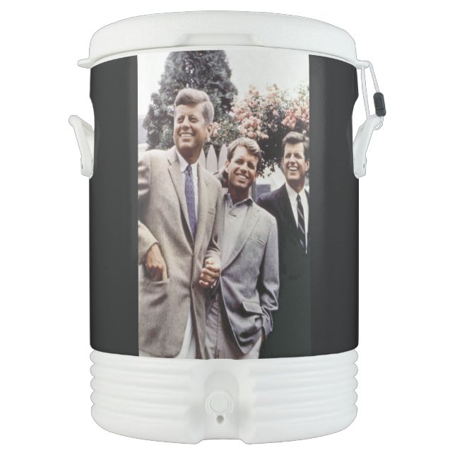 Kennedy Brothers, President John, Robert & Ted Beverage Cooler (Front)