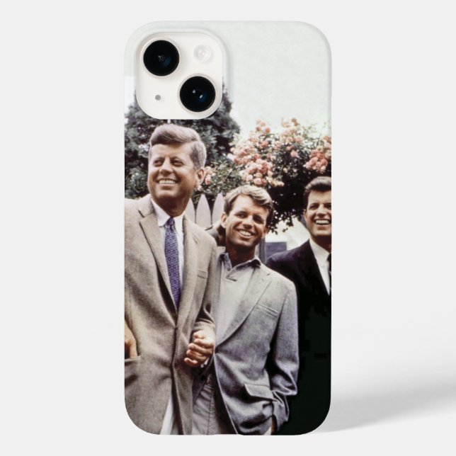Kennedy Brothers, President John, Robert & Ted Case-Mate iPhone Case (Back)