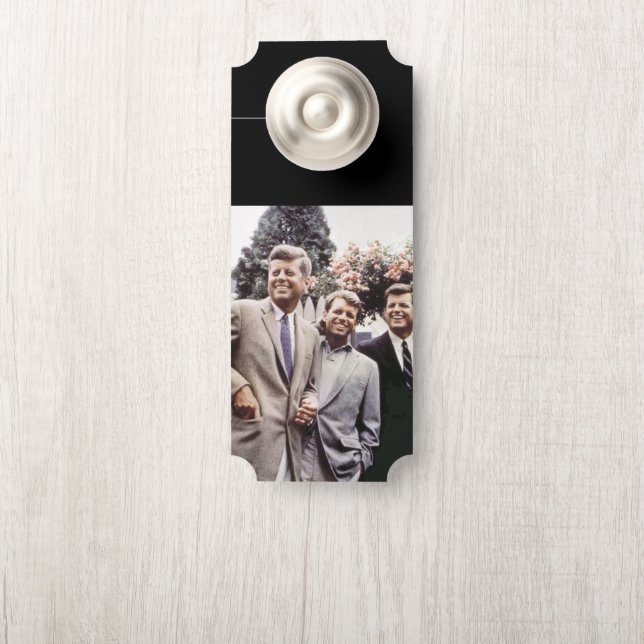 Kennedy Brothers, President John, Robert & Ted Door Hanger (On Knob)