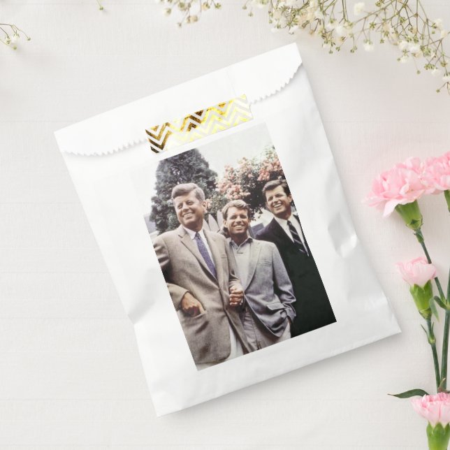 Kennedy Brothers, President John, Robert & Ted Favor Bag (Sealed)