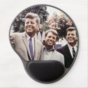 Kennedy Brothers, President John, Robert & Ted Gel Mouse Pad