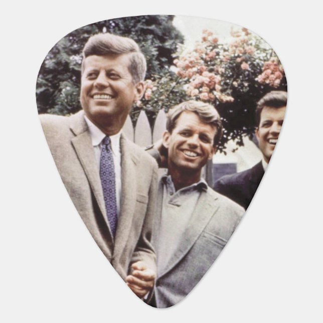 Kennedy Brothers, President John, Robert & Ted Guitar Pick (Front)