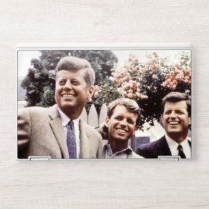 Kennedy Brothers, President John, Robert & Ted HP Laptop Skin
