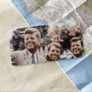 Kennedy Brothers, President John, Robert & Ted License Plate