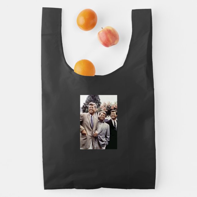 Kennedy Brothers, President John, Robert & Ted Reusable Bag (Insitu)