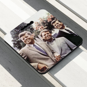 Kennedy Brothers, President John, Robert & Ted Seat Cushion