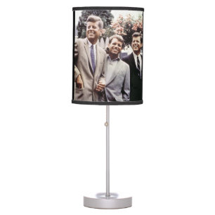 Kennedy Brothers, President John, Robert & Ted Table Lamp