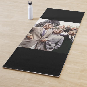 Kennedy Brothers, President John, Robert & Ted Yoga Mat