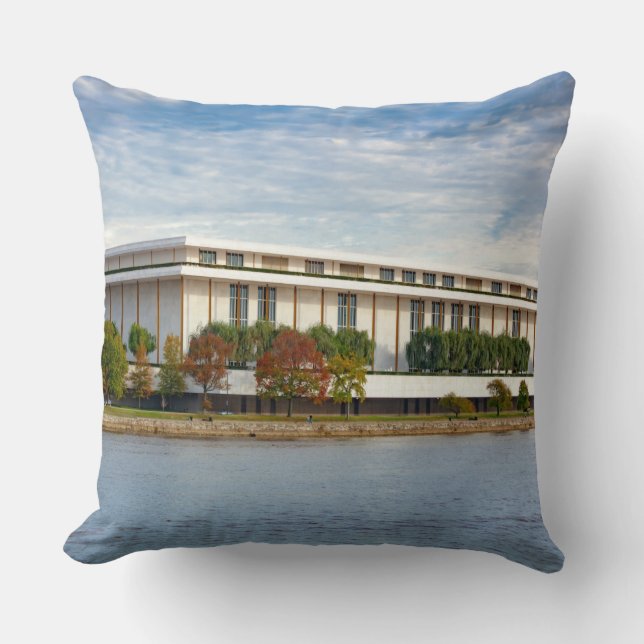Kennedy Center Throw Pillow (Front)