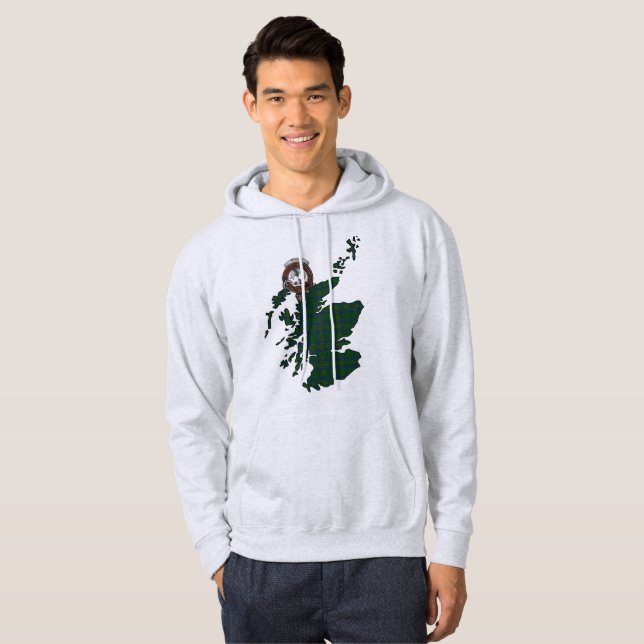 Kennedy Clan Badge Adult Hoodie (Front Full)
