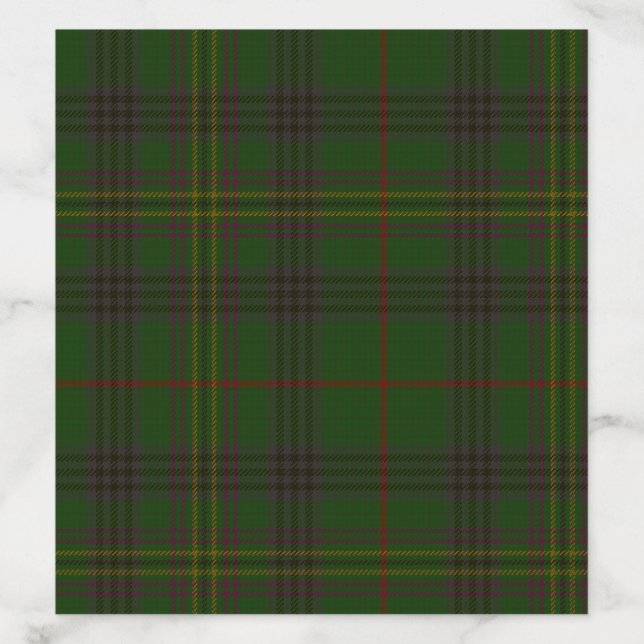 Kennedy Clan Tartan Envelope Liner (Design)