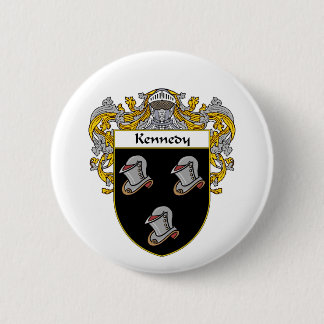 Kennedy Coat of Arms (Mantled) Pinback Button